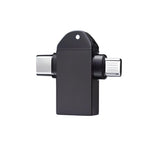 Flixx 2-in-1 OTG Adapter with Micro USB & Type-C Ports