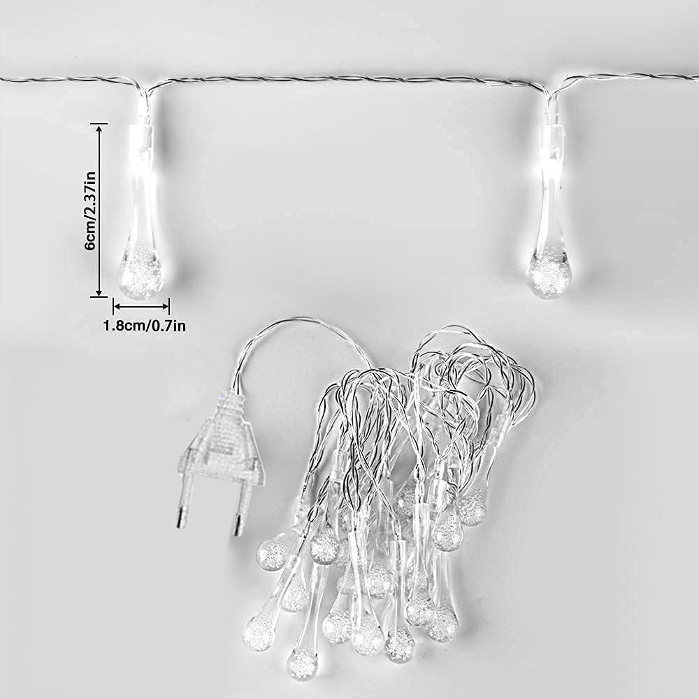 Festival Decorative String Light 4 mtr/ 14 LED Lights ( Water Drop)
