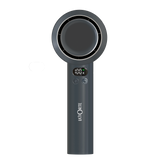 LA' FORTE Fairy Flow Mini Fan | 100 Speed Levels | Digital Display | USB-C Rechargeable | Portable & Compact | Gray