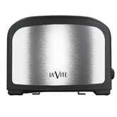 LA' FORTE POP UP Toaster - Stainless Steel - 7 Heat setting,(Refurbished)