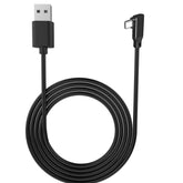 Flixx USB-A to USB-C Cable with L-Shaped Connector, 1 Meter, 45W Super Fast Charging, 3A High-Speed Data & Power Transfer