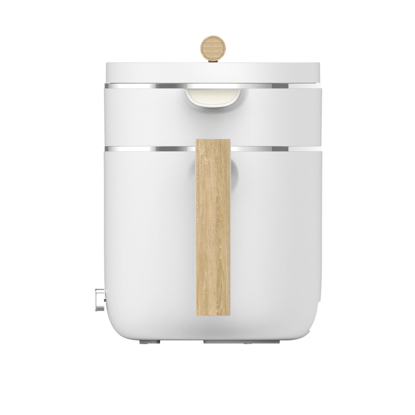 LA' FORTE Multi Cook kettle with Steamer and Egg Boiling Tray Food Grade 304 SS Interior, Double Wall Cool Touch