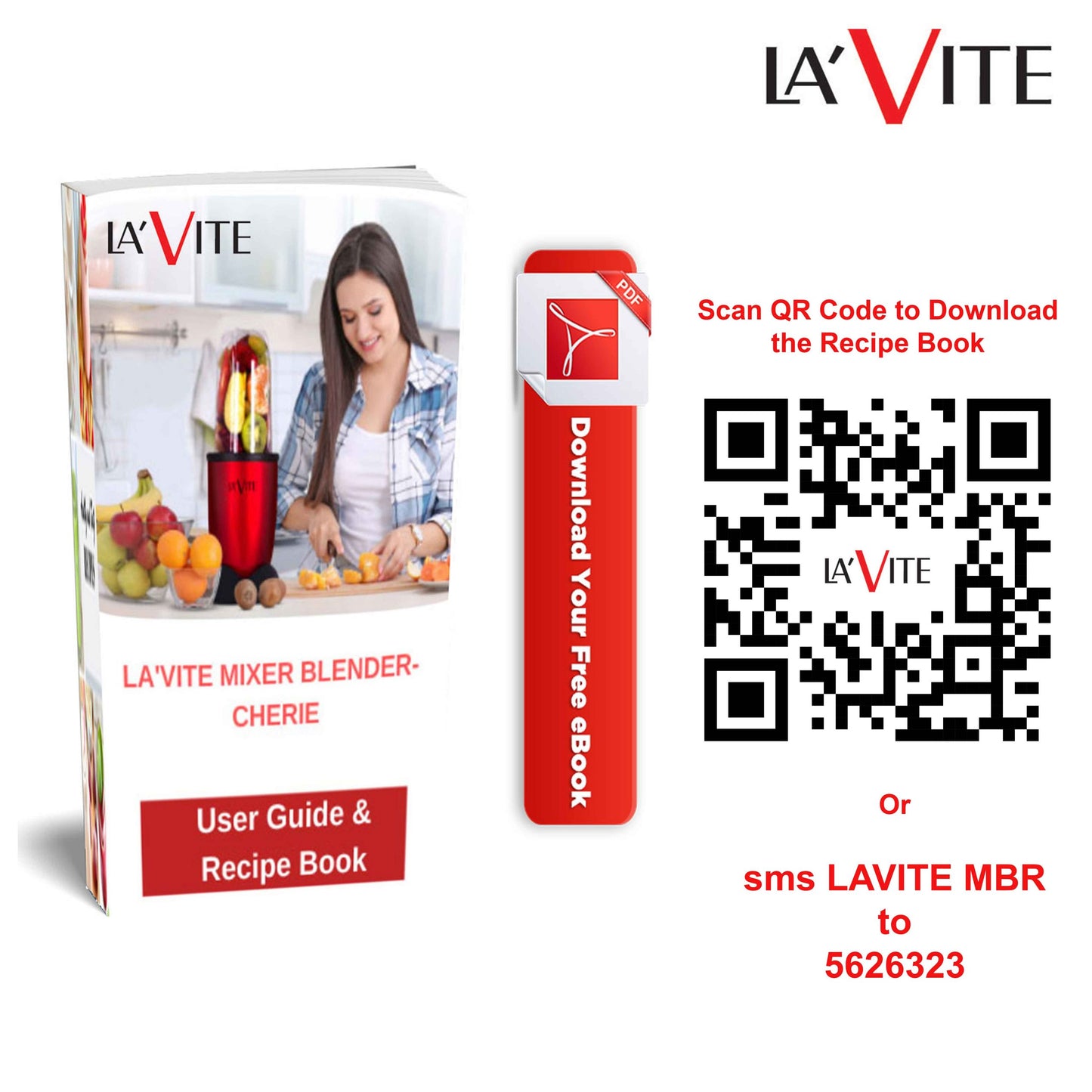 La Vite Cherie -Mixer Grinder Blender 400 W