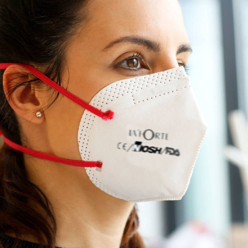 Girl Wearning La Forte Mask