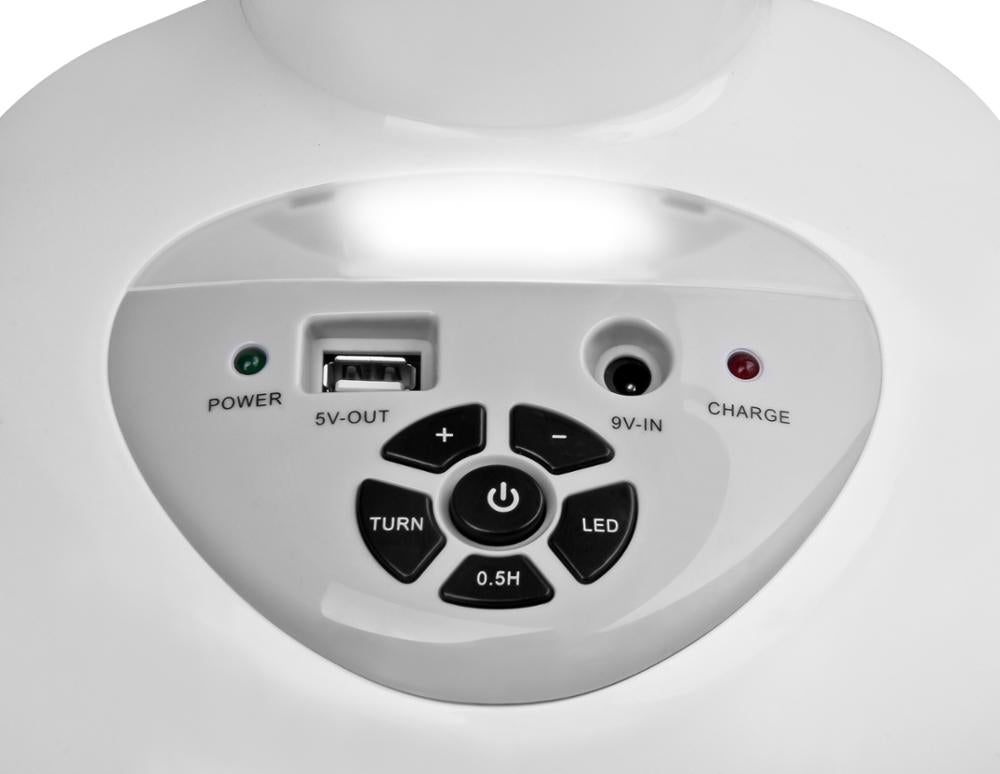 La Forte Table Fan LED Close Up