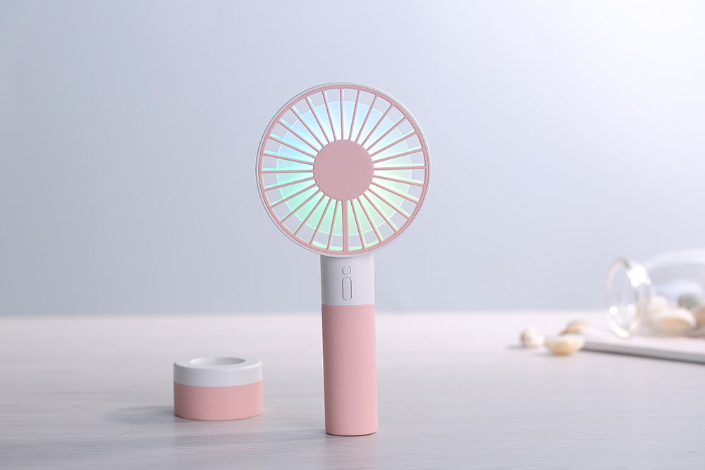 La Forte Portable USB/Battery Fan Stand & Handheld Fan