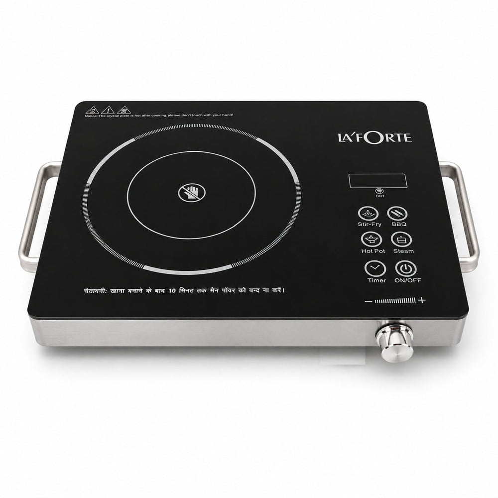LA' FORTE 2200W Infrared Cooktop with Grill & Skewers