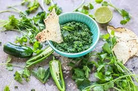 Green Coriander Mint Chutney – LA'FORTE