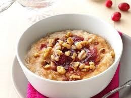 Cranberry Walnut Oatmeal