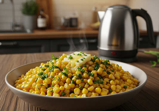 🌽 Garlic Butter Corn (Kettle Method)