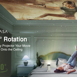 Encasa HY300 Smart Projector | 1080p | 5G WiFi | Bluetooth