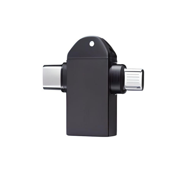 Flixx 2-in-1 Micro USB & USB-C OTG Adapter
