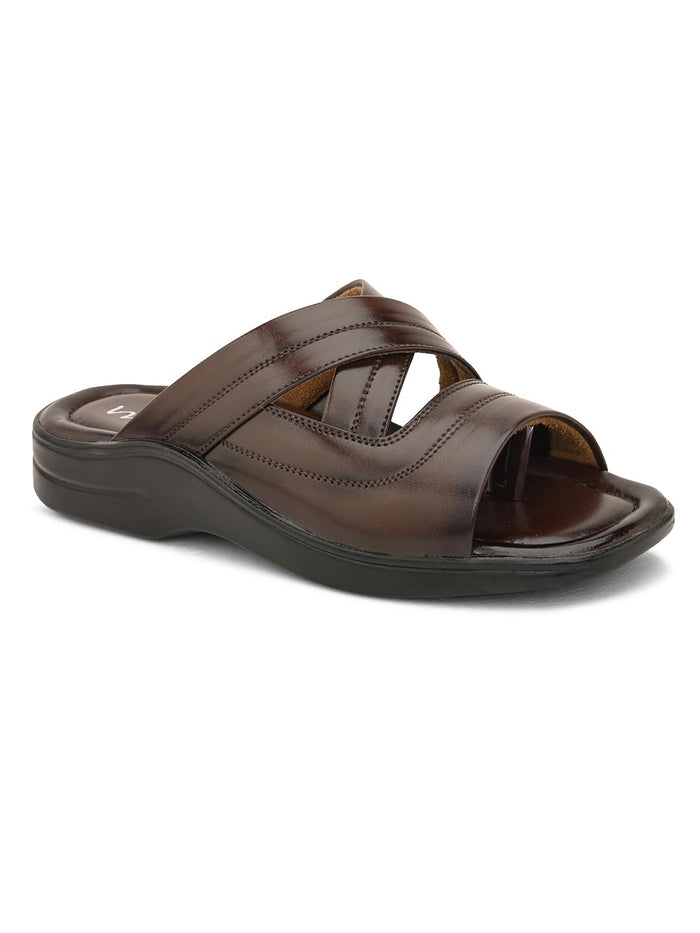 Zuuvo Cultural Comfort Leather Slipper's | Daily Casual Wear | Ethnic | Formal | 2 Color option Slippers | Sandal