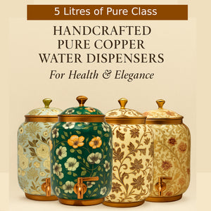 5L Pure Copper Water Dispenser with Decorative Coating
