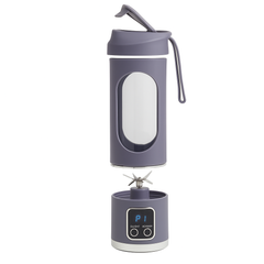 Portable USB Juicer Blender – 450ml, 1500mAh Rechargeable Battery, 18000 RPM, BPA-Free, 3 Programs, Stainless Steel Blades – Smoothies, Juices, Protein Shakes