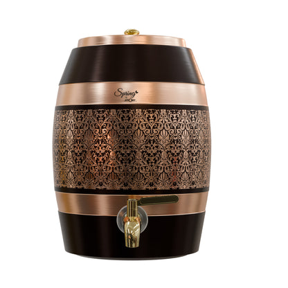 Pure Copper Decorative Water Tank - 5 Liters