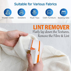 LA' FORTE Fabric Shaver & Lint Remover – Revive Your Clothes and Fabrics Instantly