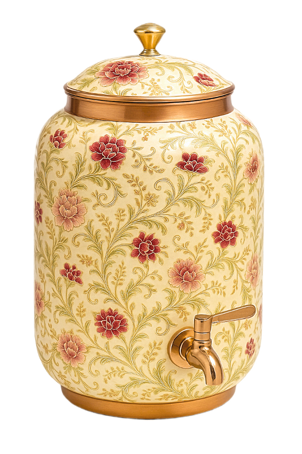 5L Pure Copper Water Dispenser with Decorative Coating