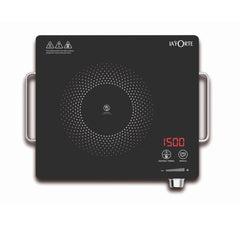 LA’ FORTE Infrared Electric Cooktop 2200W – The Only Cooktop That Can Make Roti, BBQ Tikka & Tea | Better Than Induction, Cleaner Than Gas | Portable Ceramic Hot Plate for Home, Hostel & Outdoor Cooking