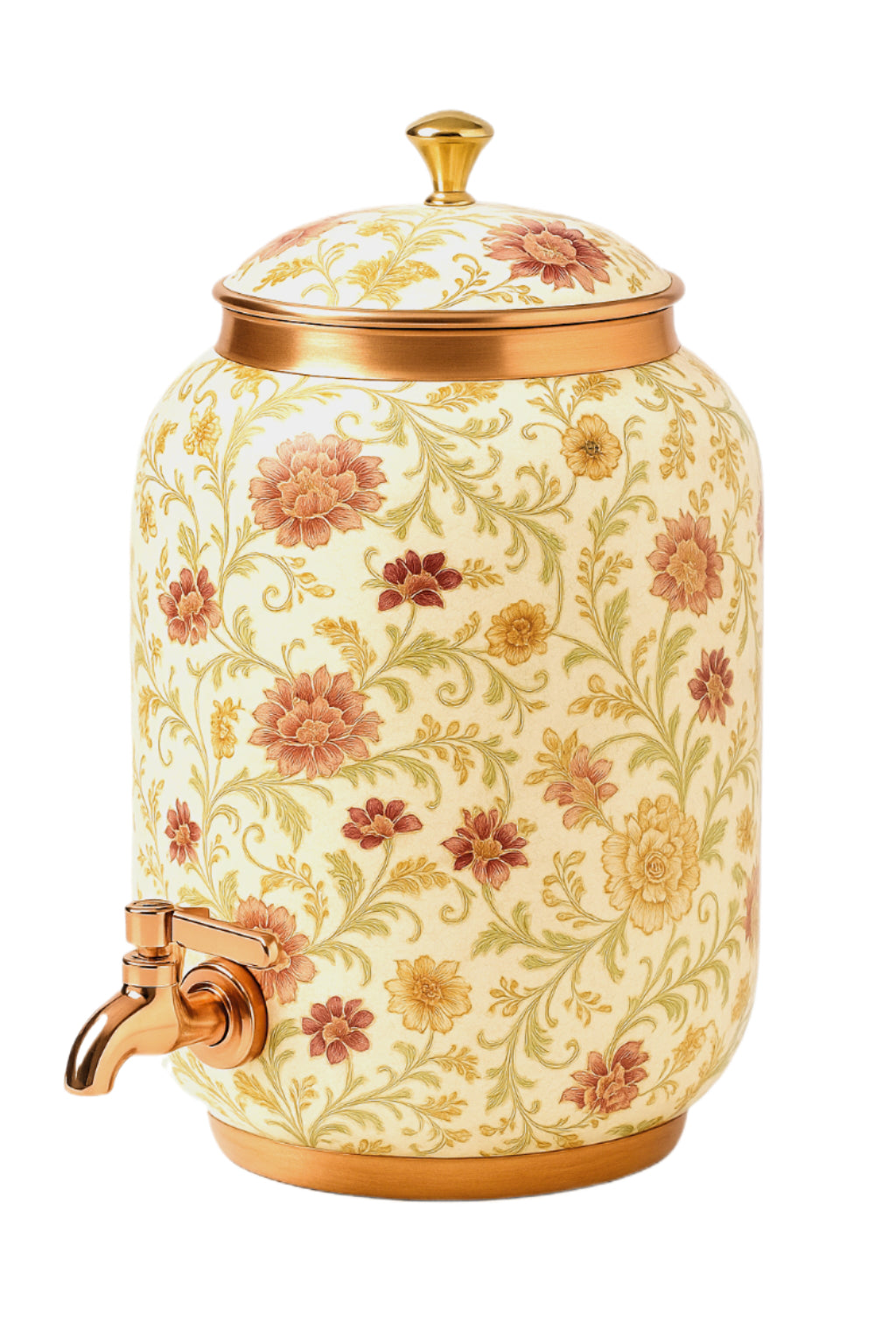 5L Pure Copper Water Dispenser with Decorative Coating
