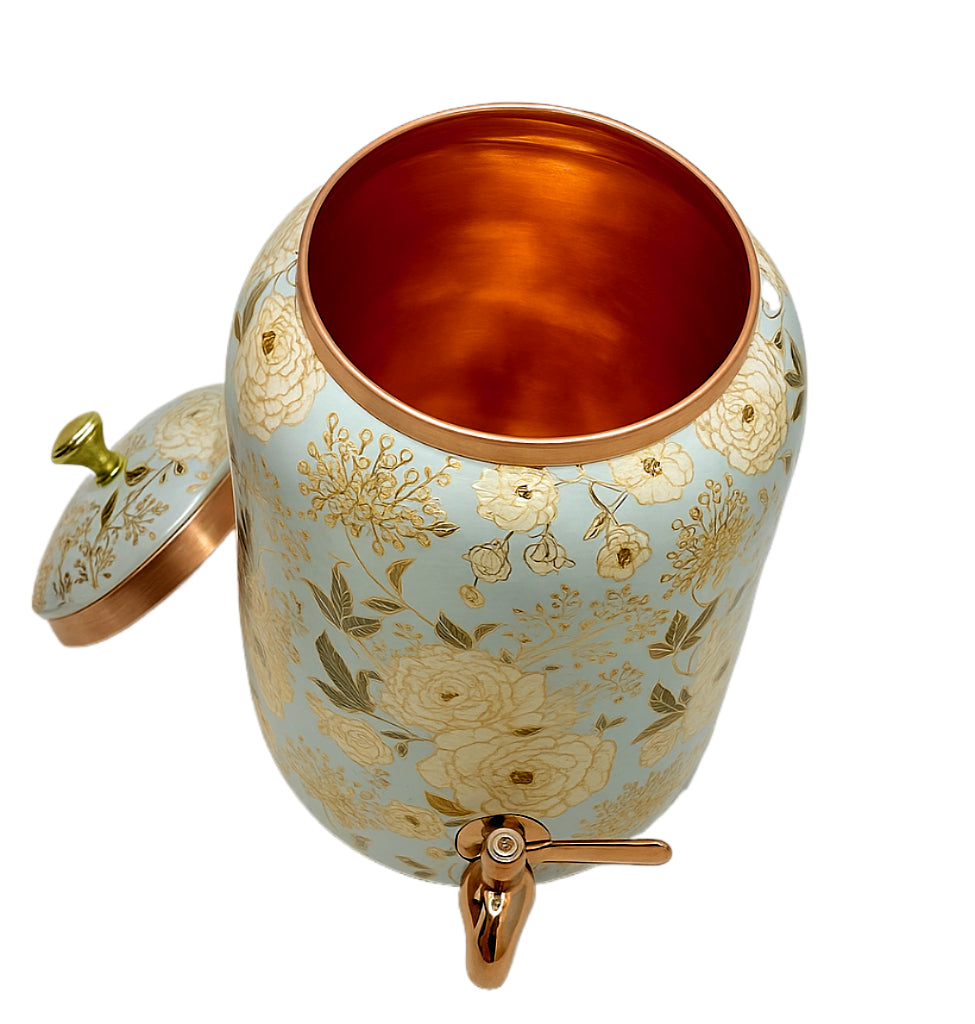 5L Pure Copper Water Dispenser with Decorative Coating
