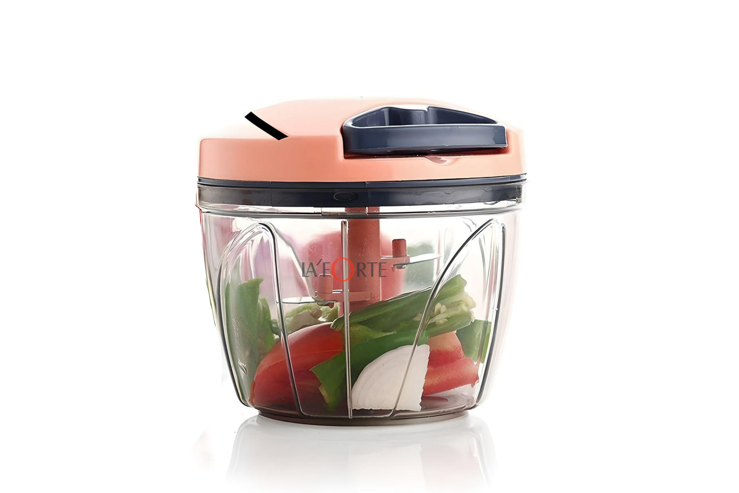 Manual Stainless Steel Compact Extra Sharp Vegetable Chopper with 5 Blades  (750 ml)0065A