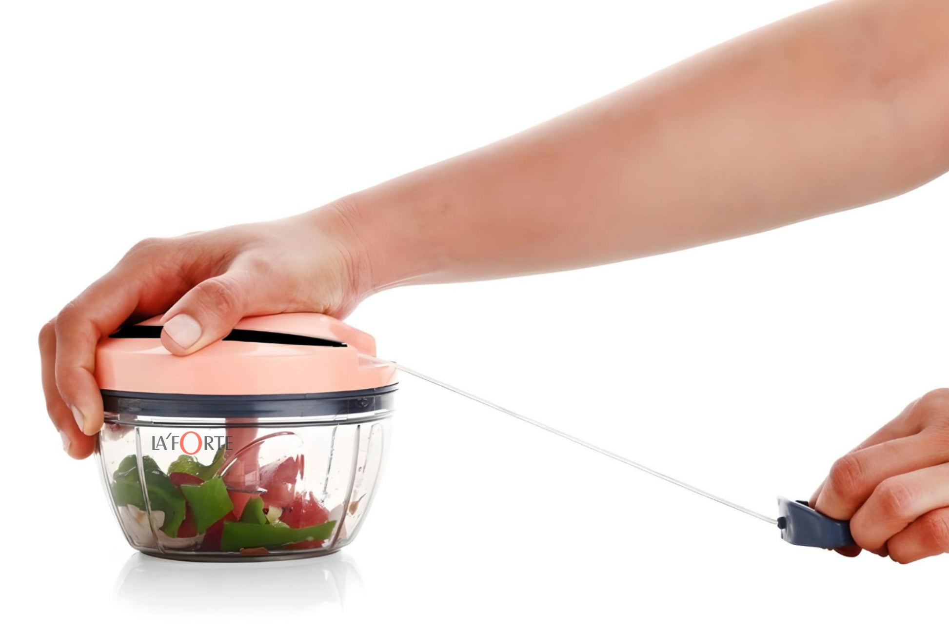 Lovkitchen Manual Food Chopper-l Compact and Powerful Hand Held