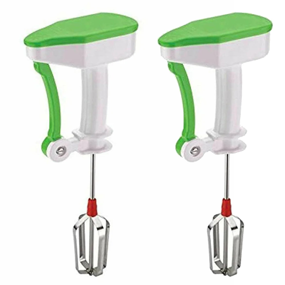 Manual Hand Blender 02 Pcs Pack (Random Color Supply as per availability)