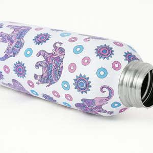 LA' FORTE Premium Stainless Steel Bottle & 02 Tumbler Set ( Water Bottle X 1000 ml ; 02 Glasses X 250 ml each)
