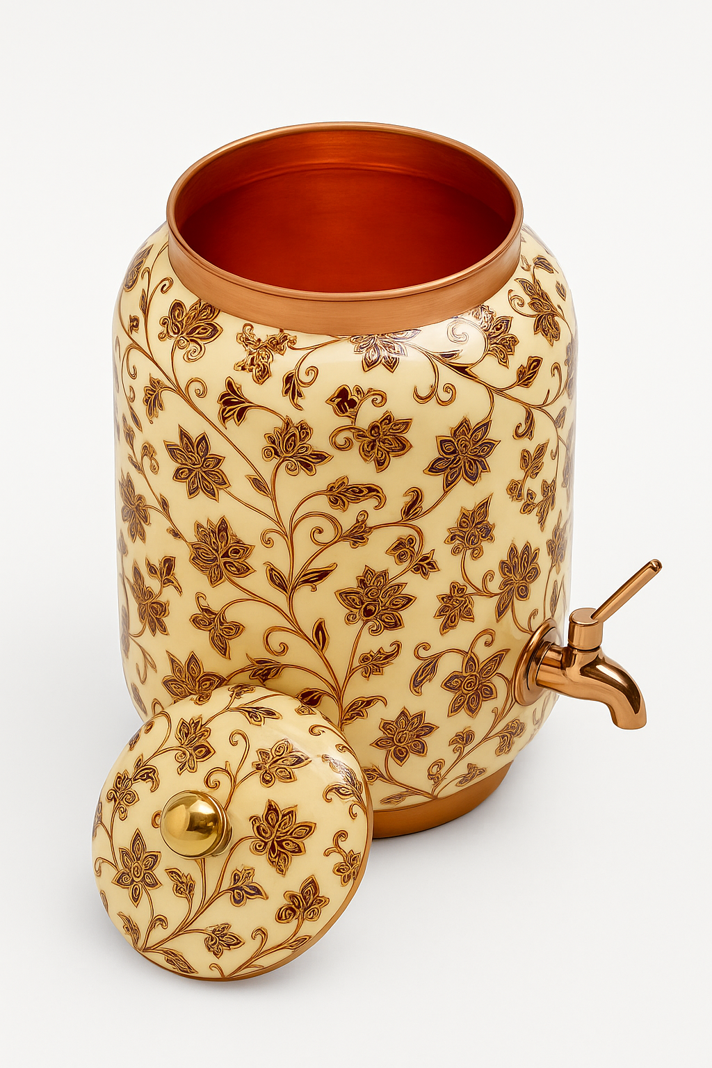 5L Pure Copper Water Dispenser with Decorative Coating