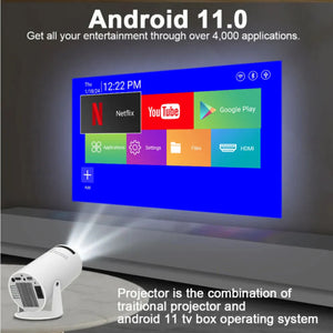 Encasa HY300 Smart Projector | 1080p | 5G WiFi | Bluetooth