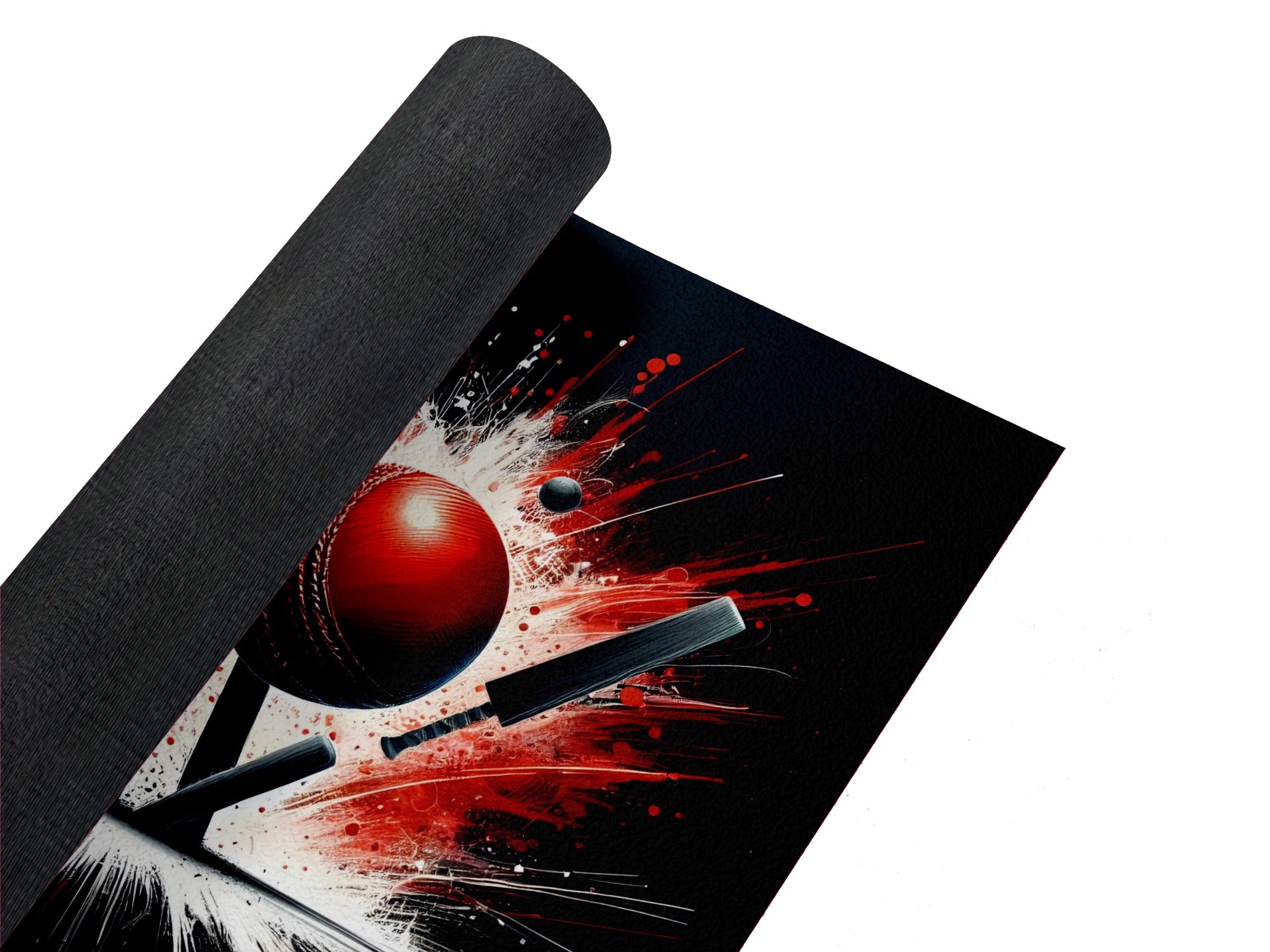 Flixx Computer Laptop Non-Slip Rubber Mousepad (3 mm ) Clean Bowled