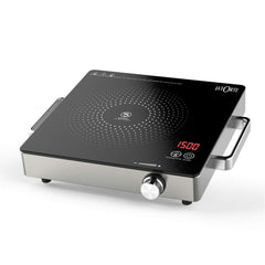 LA’ FORTE Infrared Electric Cooktop 2200W – The Only Cooktop That Can Make Roti, BBQ Tikka & Tea | Better Than Induction, Cleaner Than Gas | Portable Ceramic Hot Plate for Home, Hostel & Outdoor Cooking
