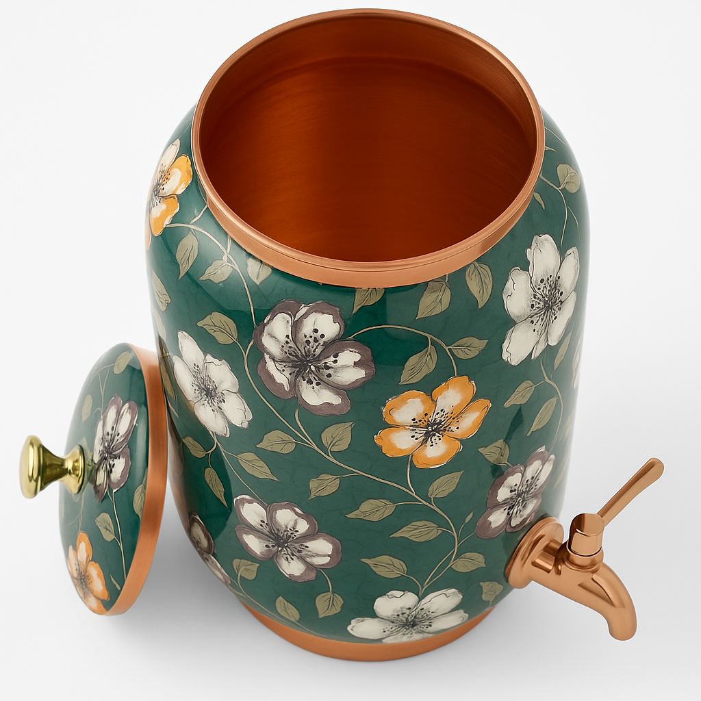 5L Pure Copper Water Dispenser with Decorative Coating
