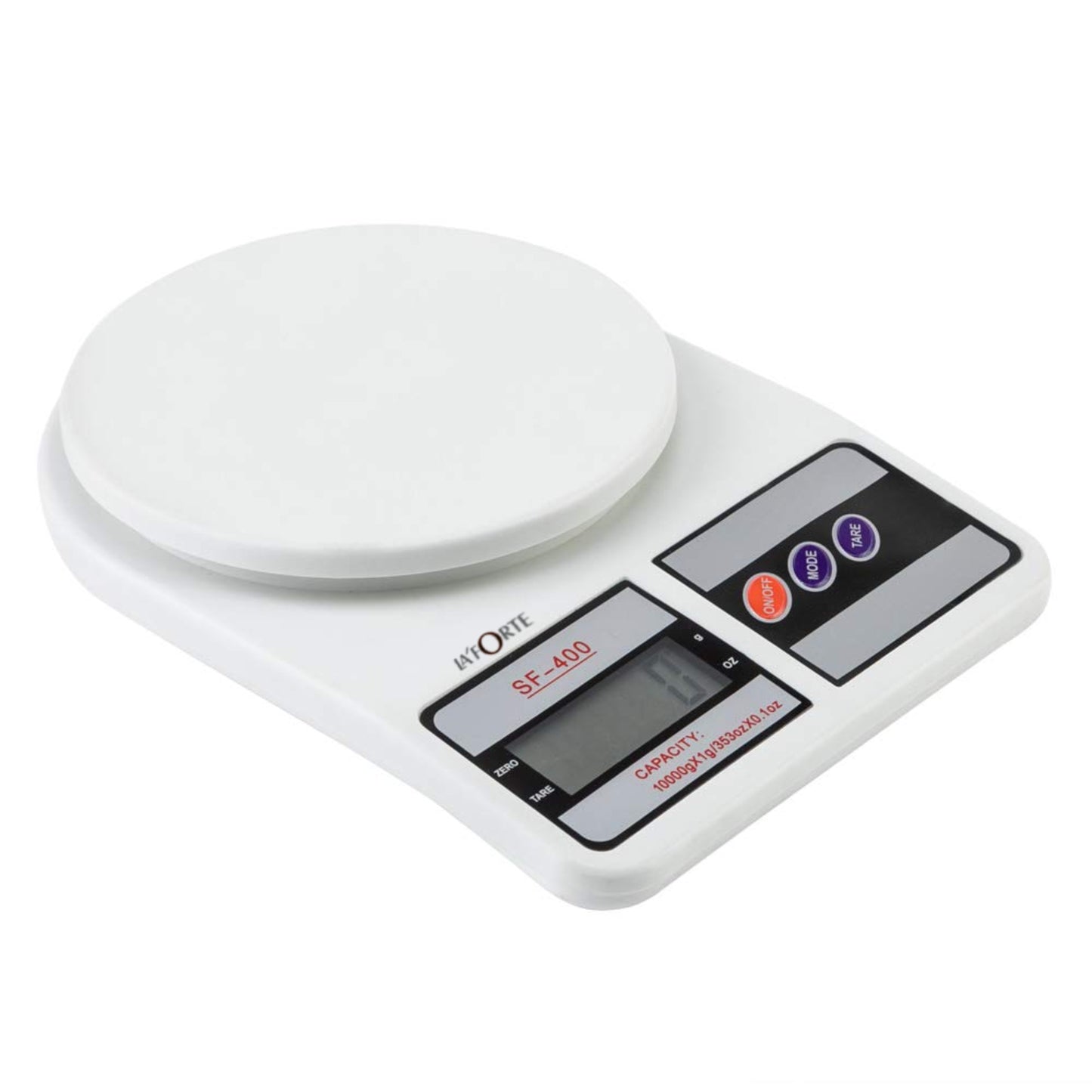 LA' FORTE Multipurpose Portable Electronic Digital Weighing Scale (10 KG)