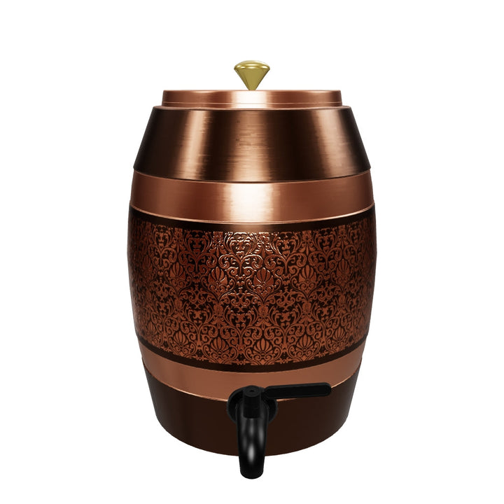 Pure Copper Decorative Water Tank - 5 Liters – LA'FORTE