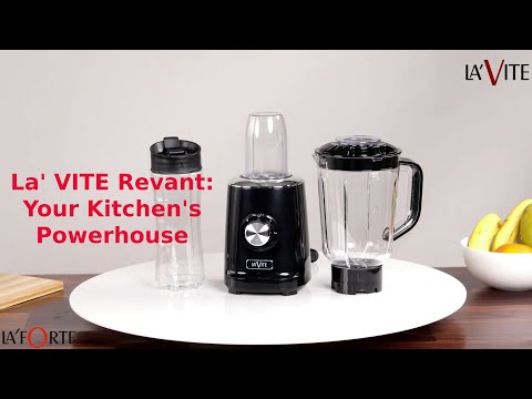 LA' VITE Revant Mixer Grinder 300 W (3 Jar)