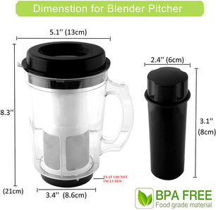 Blender Pitcher Jar (1000 ml) Compatible with La'Vite Cherie Blender