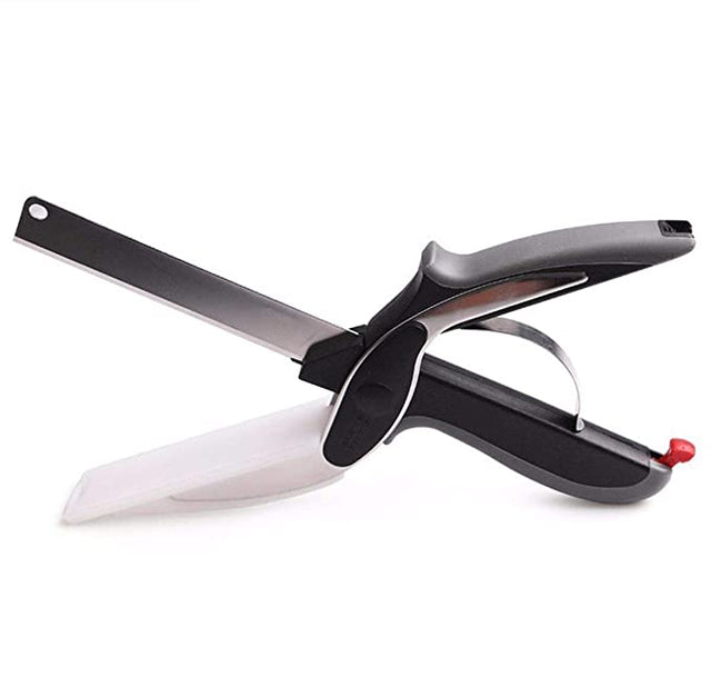 Smart Clever Cutter with Built-In Cutting Board