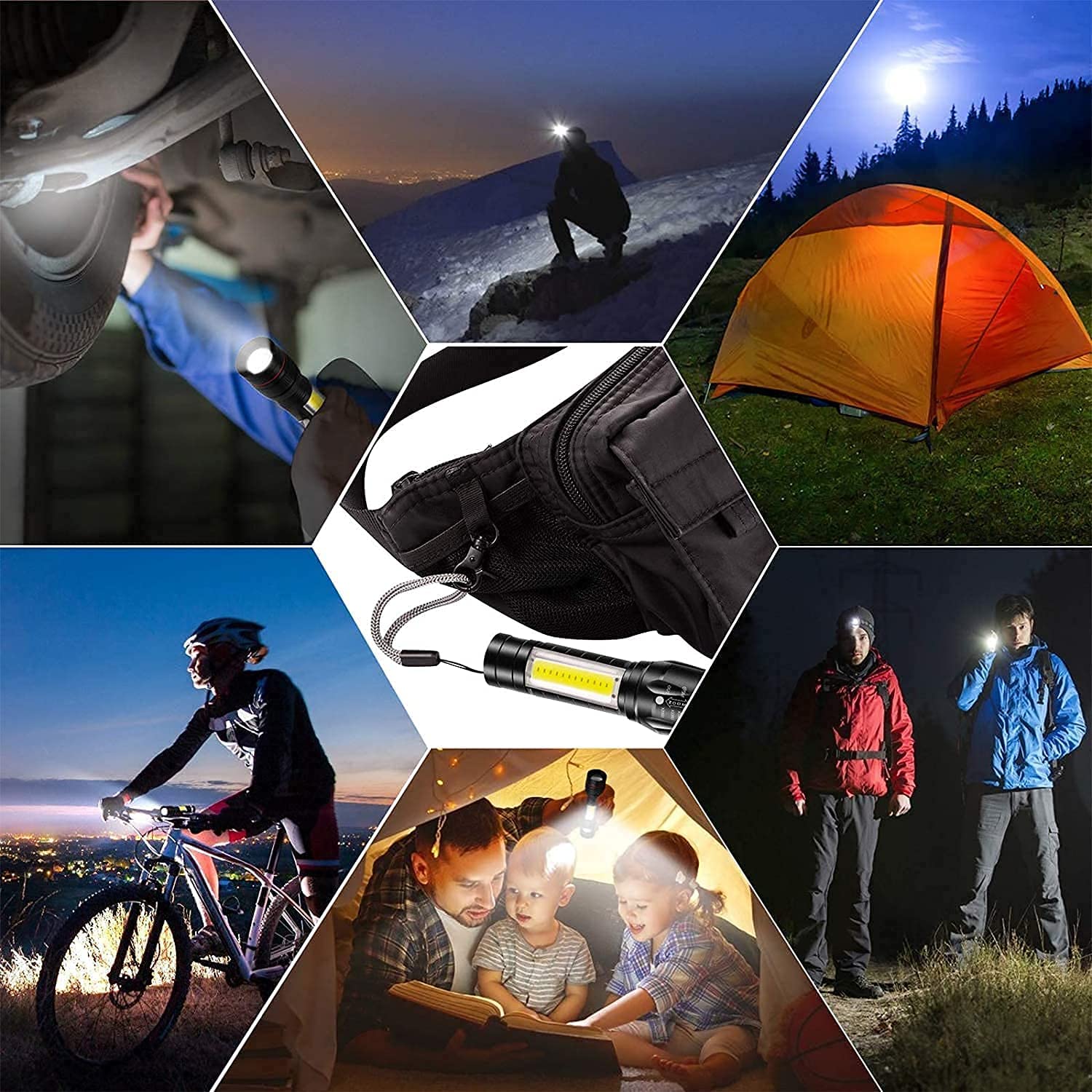 Mini Rechargeable Flash Light Torch – LA'FORTE