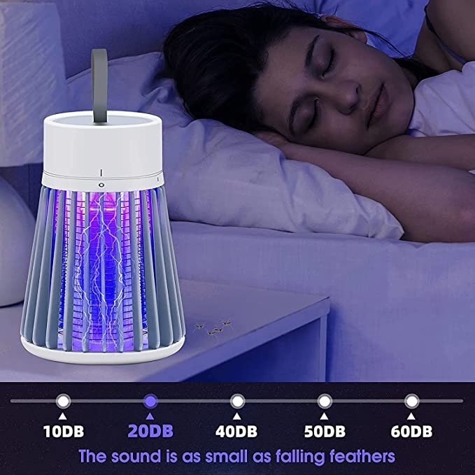 Electronic LED Mosquito Killer Machine Trap Lamp (USB Powered)