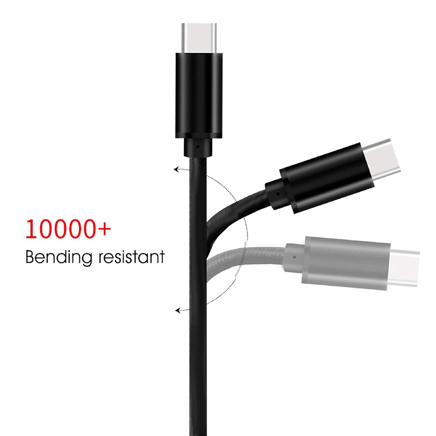 LA' FORTE Fast Charging Micro USB Cable (Color Black or White as per availability)