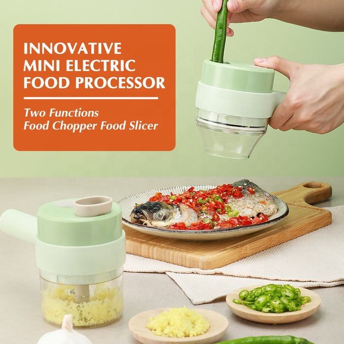 Rechargeable Slicer and Chopper (Cordless)