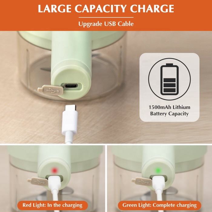 Rechargeable Slicer and Chopper (Cordless)