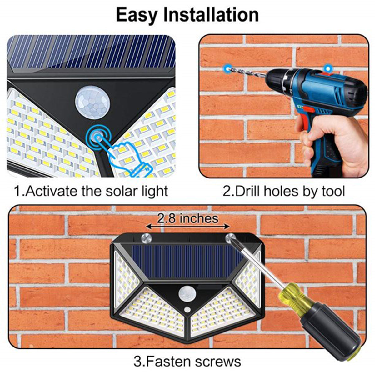 Solar Light Installation Process