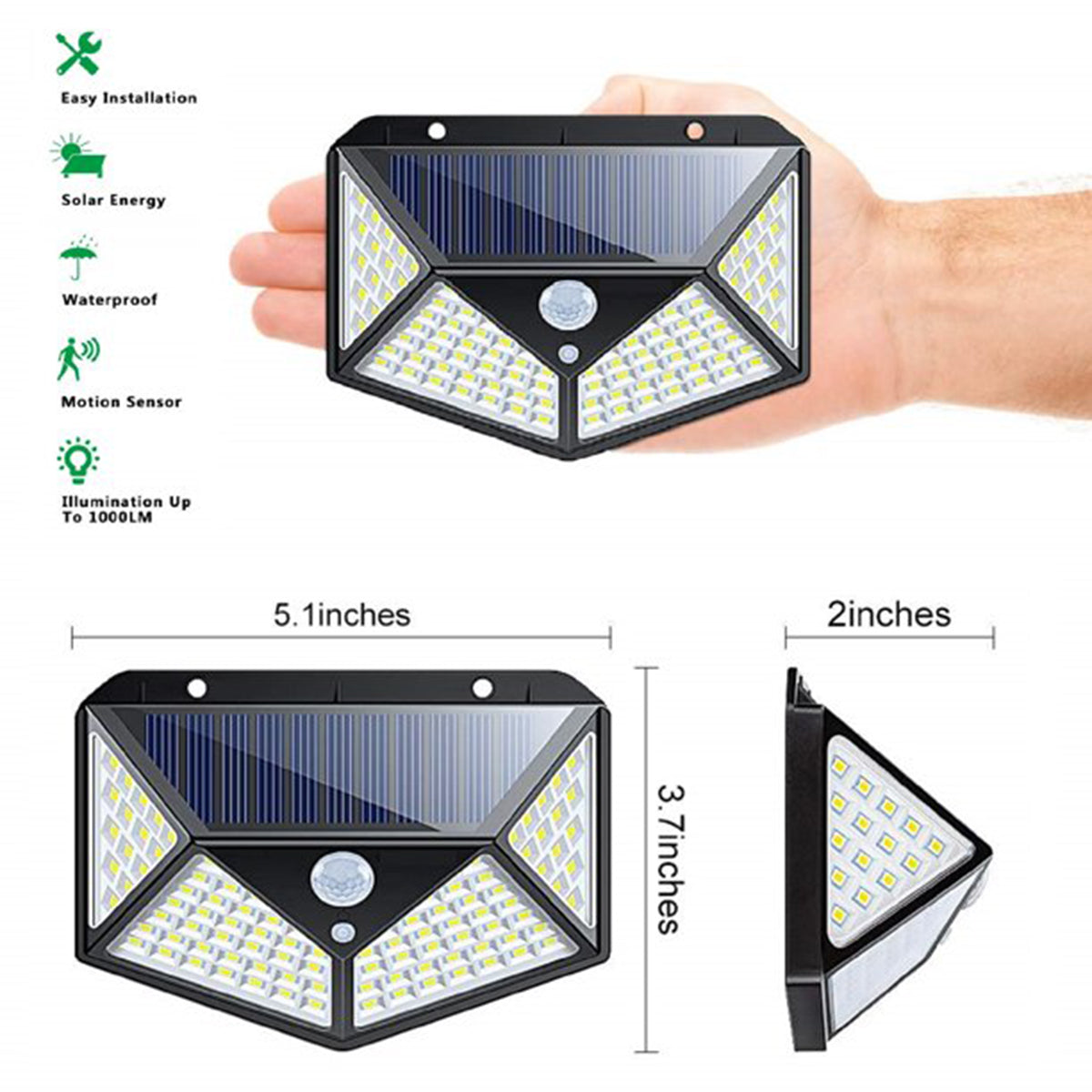 Solar Light Dimensions